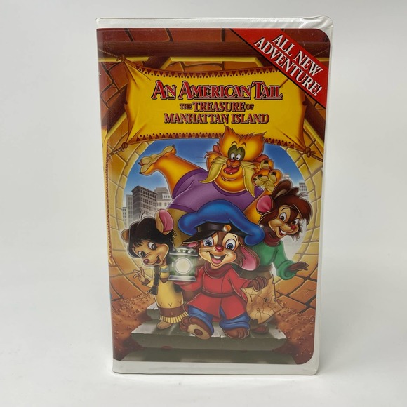 VHS Lot The Rescuers Mouse Detective American Tail Mouse Mice Disney Universal - Picture 6 of 10